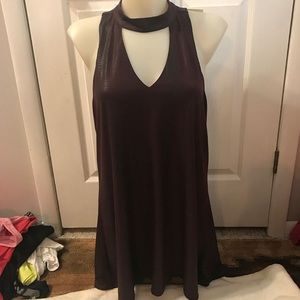 Maroon dress